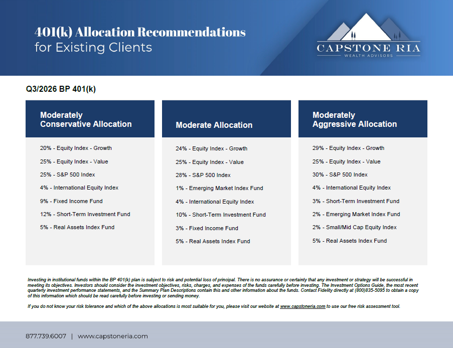 401k Allocation BP Q3 2026